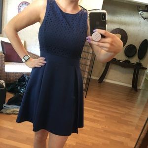 Francesca’s Blue Dress